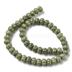 Perles de porcelaine vintage faites à la main&nbsp;PR-CBA4F13-L01