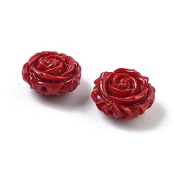 Perle intagliate in corallo sintetico&nbsp;CORA-U003-01B-05