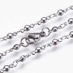 Collares de cadena de acero inoxidable 304 que no se deslustran&nbsp;LS-STAS-P164-12P