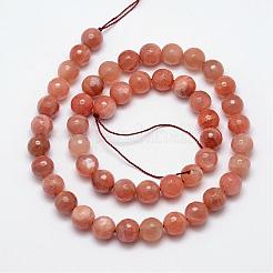 Sunstone naturale fili di perline&nbsp;G-D856-07-8mm