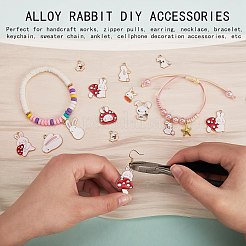 36 Stück 18 Style Legierung Emaille Anhänger&nbsp;FIND-SZ0001-11