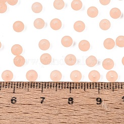 Perles de rocaille en verre transparent dépoli fgb&nbsp;SEED-N013-02A-04
