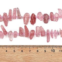 Natürlichen Erdbeere Quarzperlen Stränge&nbsp;G-F821-D02-01