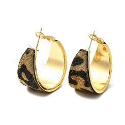 Boucles d'oreilles en laiton&nbsp;EJEW-B120-03G