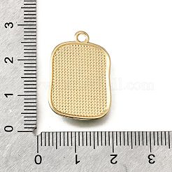 Pendentifs d'émail en alliage&nbsp;ENAM-K076-15D-G