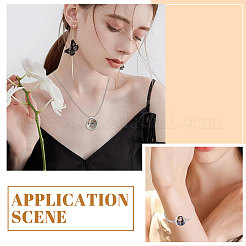 DIY-Sets zur Herstellung von Halsketten und Armbändern aus flachem&nbsp;DIY-CA0006-77