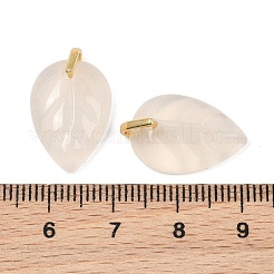 Pendentifs sculptés en pierre naturelle mélangée&nbsp;GG-CBA4154-04G