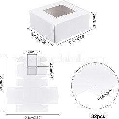 Kraftpapier Karton Schmuckschatullen&nbsp;CON-FH0001-31B