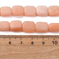 Stränge natürlicher roter Jadeperlen&nbsp;G-D098-D08