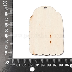 Halloween bedruckte große Holzanhänger&nbsp;LS-WOOD-I016-01H