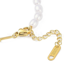 Bracelets à maillons en forme de cœur en acier inoxydable 304 avec placage ionique (IP) pour femmes&nbsp;BJEW-K254-12G