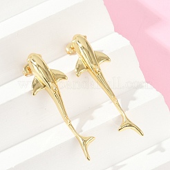 Aretes de latón&nbsp;EJEW-C134-03G