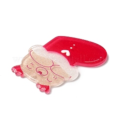 Weihnachtsanhänger aus durchscheinendem Harz&nbsp;RESI-K019-09B