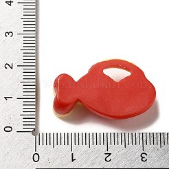 Deko-Cabochons aus undurchsichtigem Harz zum Thema Valentinstag&nbsp;LS-RESI-G092-01B