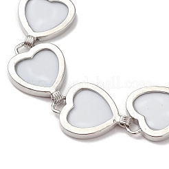 Bracciali con catena a maglie in conchiglia di abalone naturale/conchiglia di paua&nbsp;BJEW-E077-01P-03