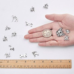 Welpenanhänger aus tibetischem Legierungswelpen&nbsp;TIBEP-SC0001-41AS