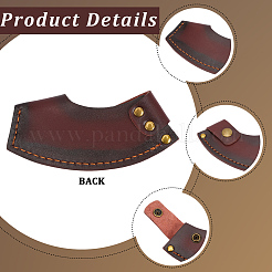 Funda de hacha de cuero de vaca&nbsp;AJEW-WH20018-303