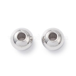 Cuentas espaciadoras de acero inoxidable 304 resistentes al deslustre&nbsp;STAS-T021-5