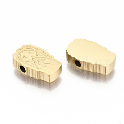 Perline in acciaio inossidabile 304&nbsp;STAS-S080-002G