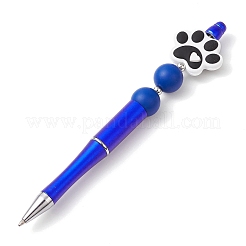 Stylo à bille en silicone avec empreinte de patte de chien&nbsp;AJEW-PE0024