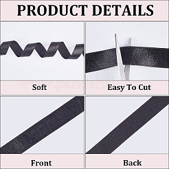 1 rouleau de ruban polyester imitation cuir&nbsp;DIY-CL0001-53A