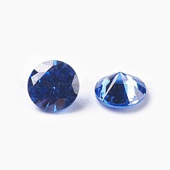 Zirkonia zeigte zurück Cabochons&nbsp;ZIRC-WH0001-B10