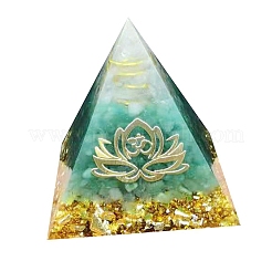 Natürliche grüne Aventurin-Orgonit-Pyramiden&nbsp;PW-WG91989-01