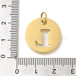 Placcatura ionica (ip) ciondoli in acciaio inossidabile 304&nbsp;STAS-M074-01G-L