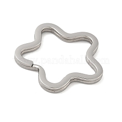 Porte-clés fendus en acier inoxydable 304&nbsp;STAS-D144-01B-P