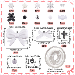 Bausatz zum Selbermachen von Stretch-Armbändern&nbsp;DIY-SC0022-39