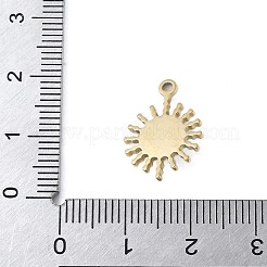 304 Edelstahl mit natürlichen weißen Muschelanhängern&nbsp;STAS-G353-03G-09