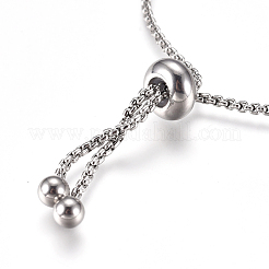 Fabrication de bracelets réglables en acier inoxydable 304 anti-ternissement&nbsp;X-STAS-G169-01P-A