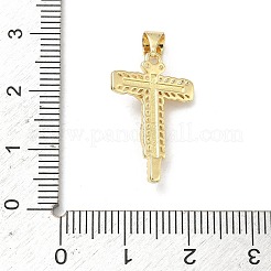 Pendenti in zirconi cubici trasparenti in micro pavè di ottone&nbsp;KK-P350-13E-G