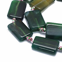 Chapelets de perles d'agate naturelle&nbsp;G-I245-47B