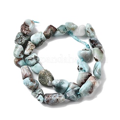 Abalorios naturales larimar hebras&nbsp;G-P601-A21-02