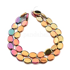Brins de perles de verre plaqués électrolytiques&nbsp;EGLA-G037-05A-FP03