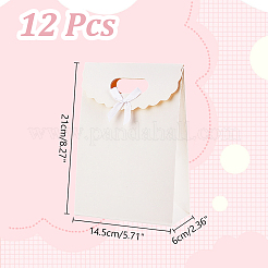 Rechteckige Geschenktüten aus Papier&nbsp;CARB-WH0017-14A-04