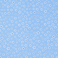 Blumenmuster bedruckte a4 Polyester-Stoffbahnen&nbsp;DIY-WH0158-63A-11