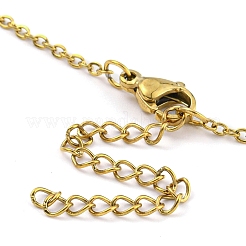 Realizzazione di collane con catene in acciaio inox 304&nbsp;AJEW-P119-04A-G