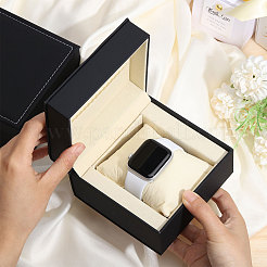Geschenkbox zur Aufbewahrung von Uhren aus PU-Leder&nbsp;CON-WH0097-48