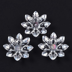 Placage de capuchons de perles en acrylique&nbsp;OACR-H118-05B