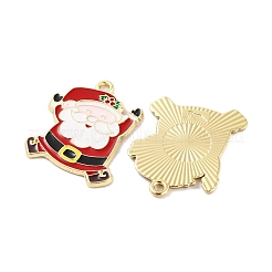 Pendenti in lega di placcatura a tema natalizio&nbsp;X-FIND-M020-04G-02