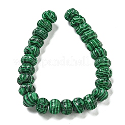 Perline malachite fili sintetici&nbsp;G-G142-A01-01