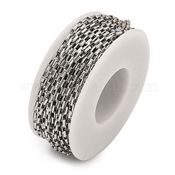 Cadenas de eslabones rectangulares de acero inoxidable 304&nbsp;CHS-G038-03P
