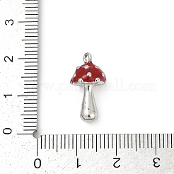 Messing Emaille-Anhänger&nbsp;KK-M322-02