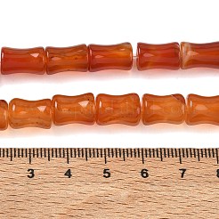Natürliche rote Achat (gefärbt und erhitzt) Perlenstränge&nbsp;GG-CBA9281-C02-8x12mm