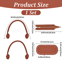 Handtaschen-Kits aus PU-Leder&nbsp;DIY-WH20076-15C