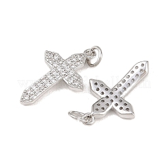 Ottone micro spianare pendenti zirconi&nbsp;KK-B167-19P