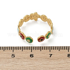Verstellbare Manschettenringe aus Edelstahl 304&nbsp;RJEW-Q015-02G-B