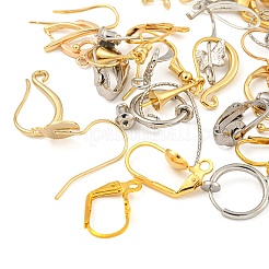 Ganci di orecchini in ottone&nbsp;KK-XCP0001-80